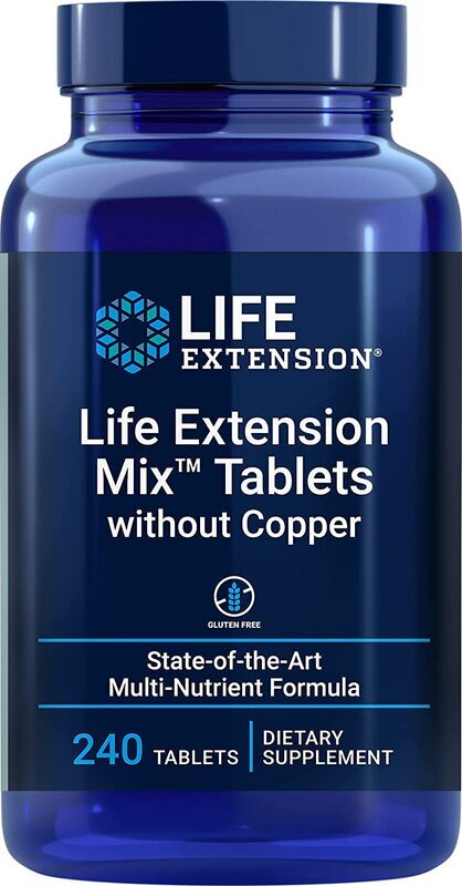 Life Extension Mix -tabletit ilman kuparia - 240 tablettia - Image 3