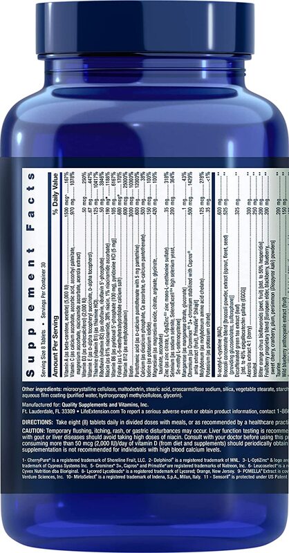 Life Extension Mix -tabletit ilman kuparia - 240 tablettia - Image 4