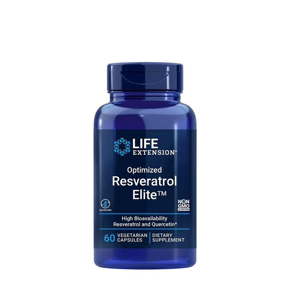 Life Extension - Optimized Resveratrol Elite™ (60 Veg Capsules)