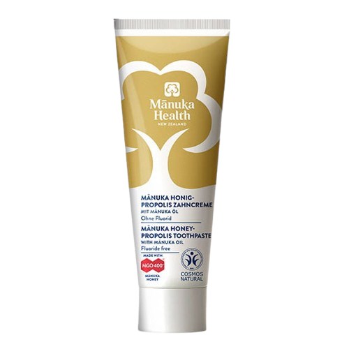 Manuka Health - MANUKA HEALTH Hammastahna Manuka-hunajalla MGO 400+, propoliksella ja manukaöljyllä, fluoriiditon (75 ml)