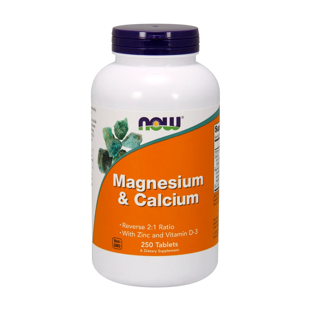 Magnesium & Kalsium sinkillä ja D-vitamiinilla - 100 tablettia - Image 2