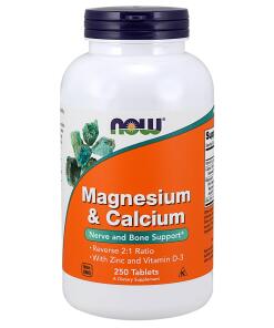 Magnesium & Calcium with Zinc and Vitamin D3 - 250 tablets