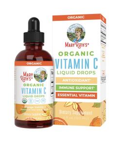 Mary Ruth's C-vitamiinitipat, appelsiini-vanilja, 120 ml - Image 2