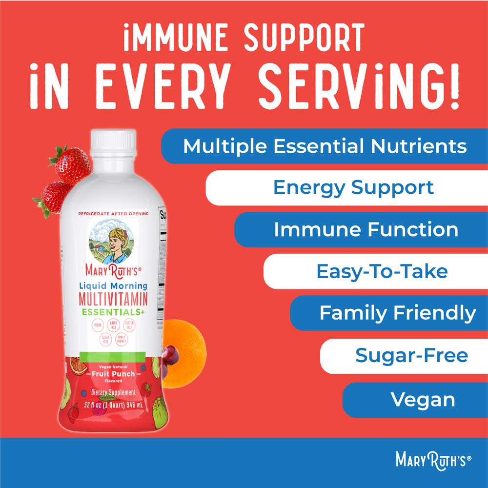 MaryRuth's Aamu Monivitamiini Neste Hedelmäpunch 946 ml - Image 4