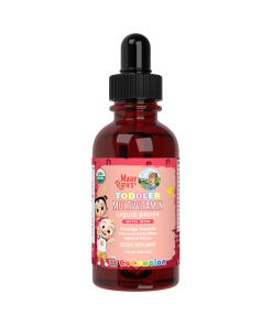 MaryRuth's Monivitamiinitipat taaperoille + rauta, appelsiini-vanilja maku, 30 ml - Image 2