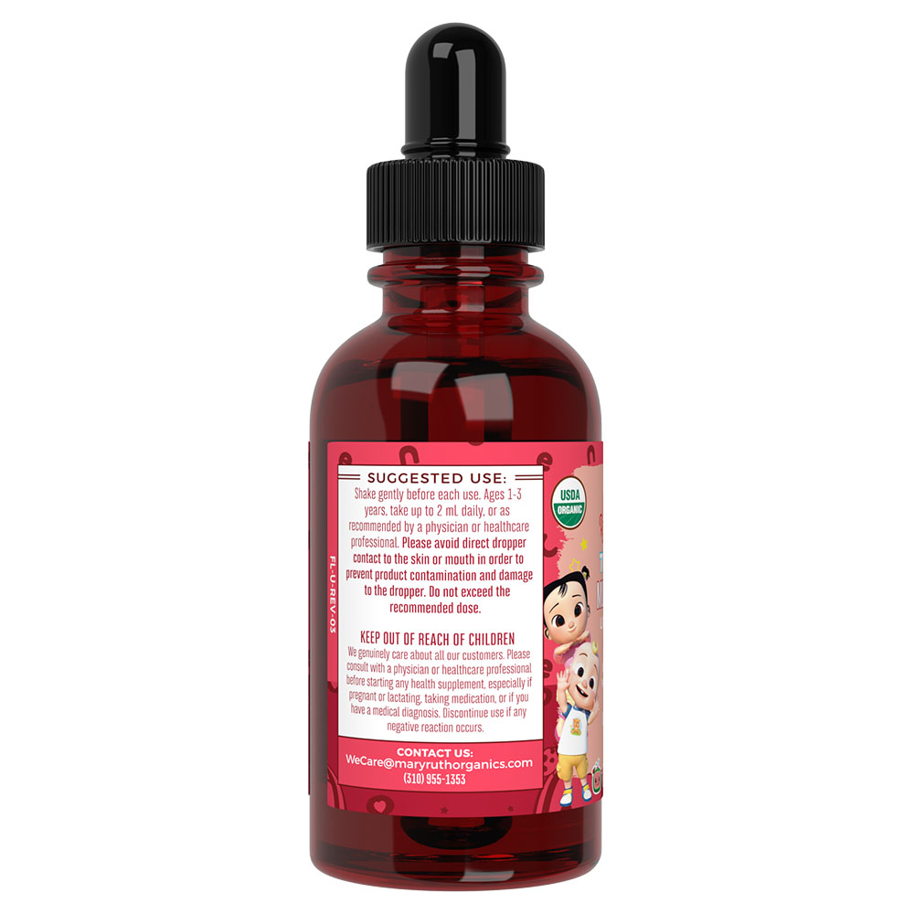 MaryRuth's Monivitamiinitipat taaperoille + rauta, appelsiini-vanilja maku, 30 ml - Image 4