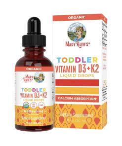 MaryRuth's D3+K2-vitamiinitipat taaperoille, mauton 30 ml - Image 2