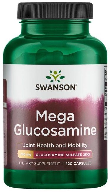 Mega Glukosamiini, 750 mg - 120 kapselia