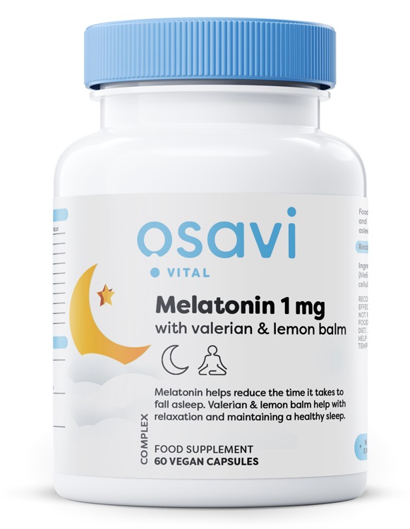 Melatonin with Valerian & Lemon Balm