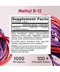 Metyyli B-12, 1000 mcg - 100 purutablettia - Image 7