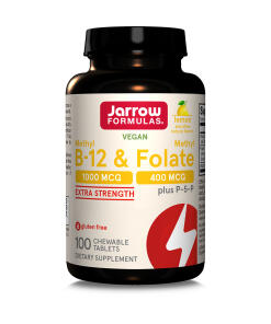 Metyyli B-12 & Metyyli Folaatti, 400 mcg Sitruuna - 100 pastillia - Image 4