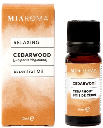 Miaroma Cedarwood Pure Essential Oil - 10 ml.