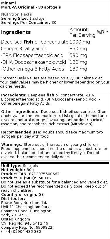 MorEPA alkuperäinen - 120 (2 x 60) kapselia - Image 2