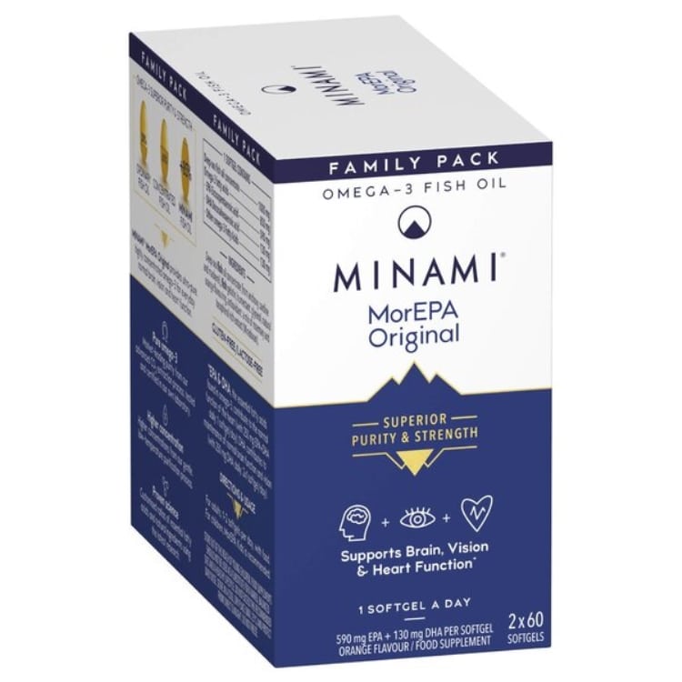 MorEPA alkuperäinen - 120 (2 x 60) kapselia