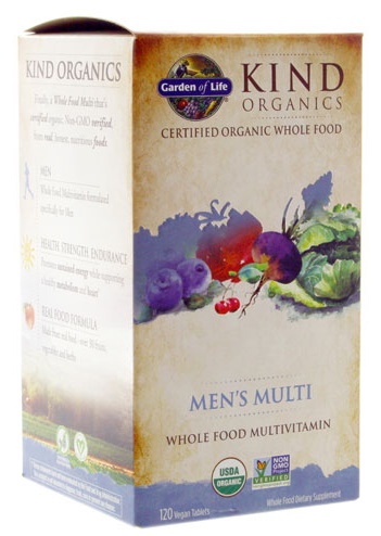 Mykind Men's Multi - 120 vegan tablets