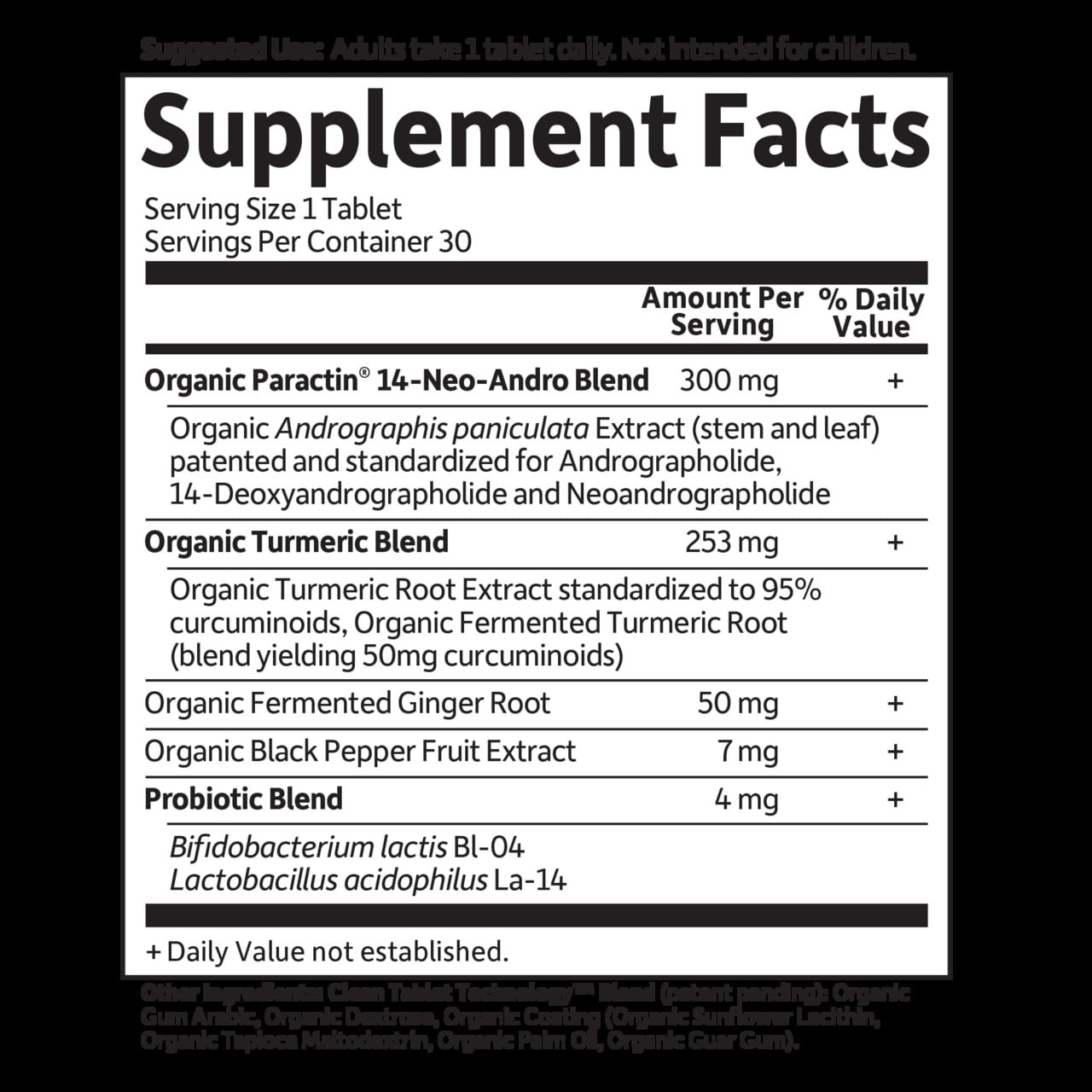 Mykind Organics Kurkuma Kipulievä 30 Tablettia - Image 2