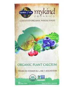 Mykind Organics Plant Calcium - 180 vcaps
