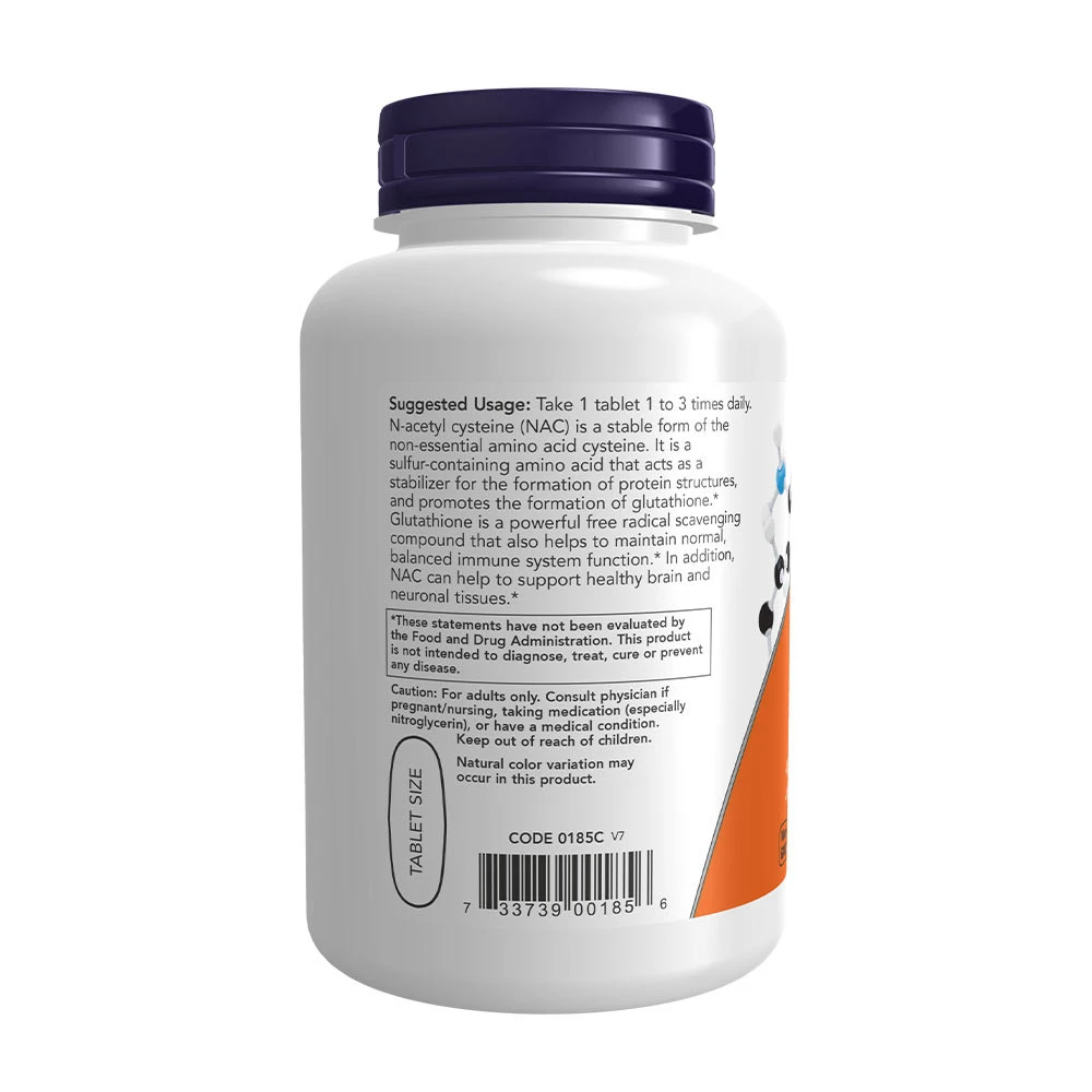 NAC, 1000 mg - 120 tablettia - Image 3