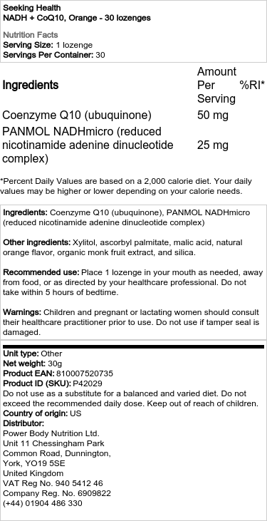 Orange - 30 sugetabletter
