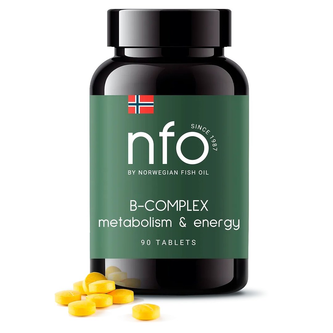 NFO - B-vitamiinikompleksi (90 tablettia)