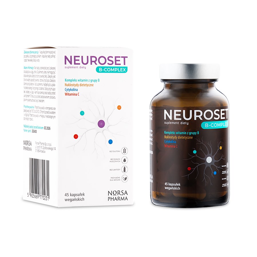 Norsa Pharma - Neuroset B-kompleksi (45 kaps.)