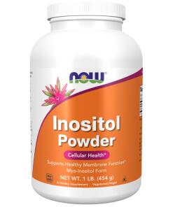 NOW FOODS Inositol Powder (454 g / 1 lb.)