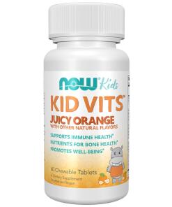 NOW FOODS Kid Vits Juicy Orange (60 tabs)