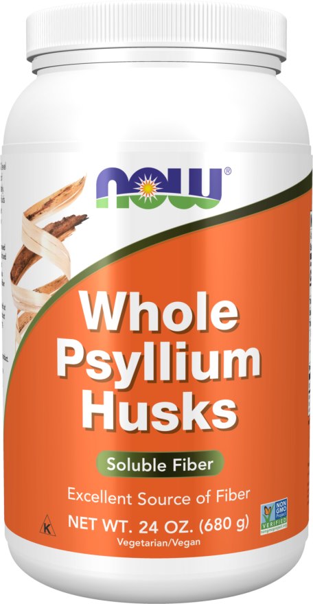 NOW FOODS Psyllium Husks Whole (680 g / 24 oz)