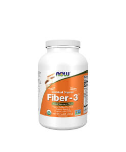 NOW Fiber-3 Organic (454 g)