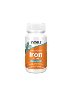NOW Iron 36 mg Ferrochel(R) (90 Capsules)
