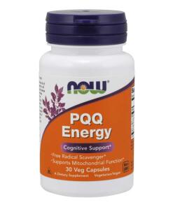 NOW PQQ Energy (30 Veg Capsules)