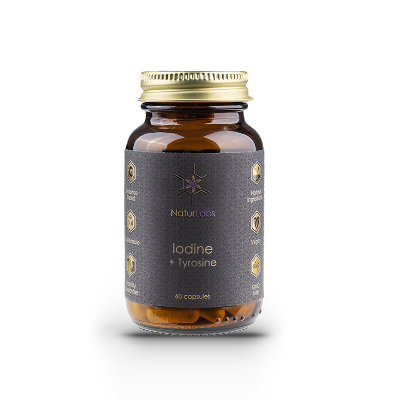 NaturLabs - Jodi + Tyrosiini, Kapselit
