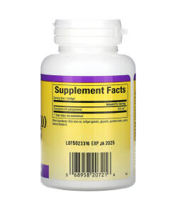 Natural Factors Koentsyymi Q10 200 mg, 30 pehmeää kapselia - Image 3