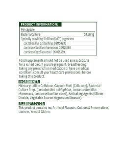 Natures Aid - Acidophilus 5 miljardia (60 kapselia) - Image 2