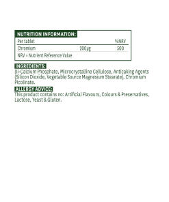 Natures Aid - Kromipikolinaatti 200 mcg (90 tablettia) - Image 2