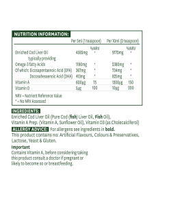 Natures Aid - Turskanmaksaöljy (500 ml) - Image 2