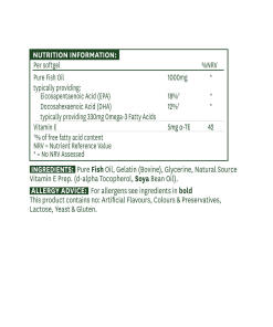 Natures Aid - Natures Aid Kalaöljy 1000 mg (90 pehmeää kapselia) - Image 2
