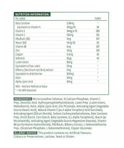 Natures Aid - Luteiini Silmäkompleksi, 30 tablettia - Image 2