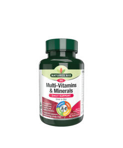 Natures Aid Multi-Vitamins & Minerals (with Iron) (90 Softgels)