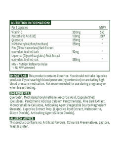 Natures Aid - Kvartsetiinikaava (90 kapselia) - Image 2