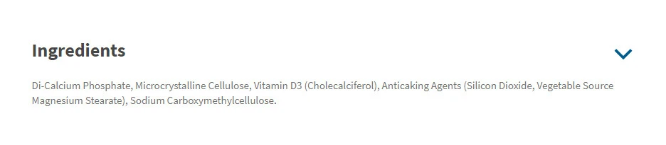 Natures Aid - Natures Aid D3-vitamiini 5000 IU vahva (60 tablettia) - Image 2