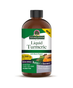 Nature's Answer Nestemäinen Kurkuma Mustapippurilla 3500 mg, 16 oz (480 ml) - Image 2