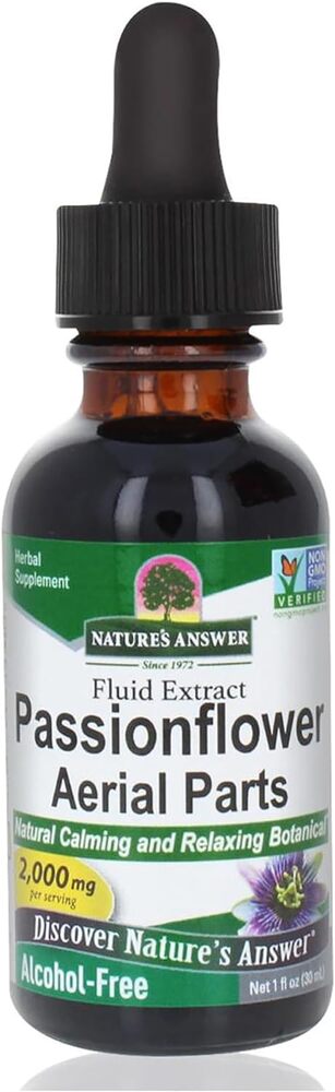 Nature's Answer Passionflower Extract Alcohol Free 2000mg 30ml