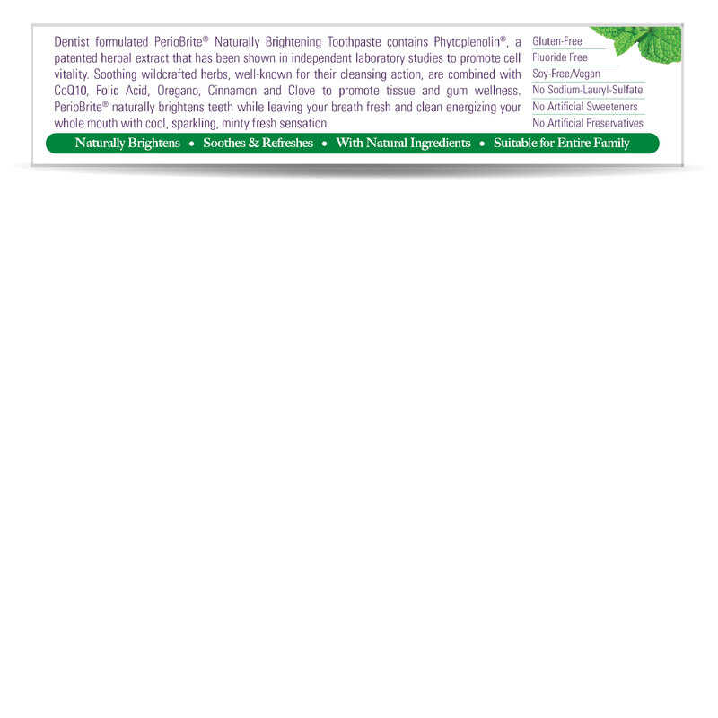 Nature's Answer Periobrite -hammastahna mintun makuinen 113g - Image 4