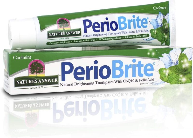 Nature's Answer Periobrite toothpaste with mint flavor 113g