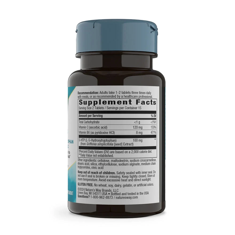 Nature's Way - 5-HTP (30 tablettia) - Image 2