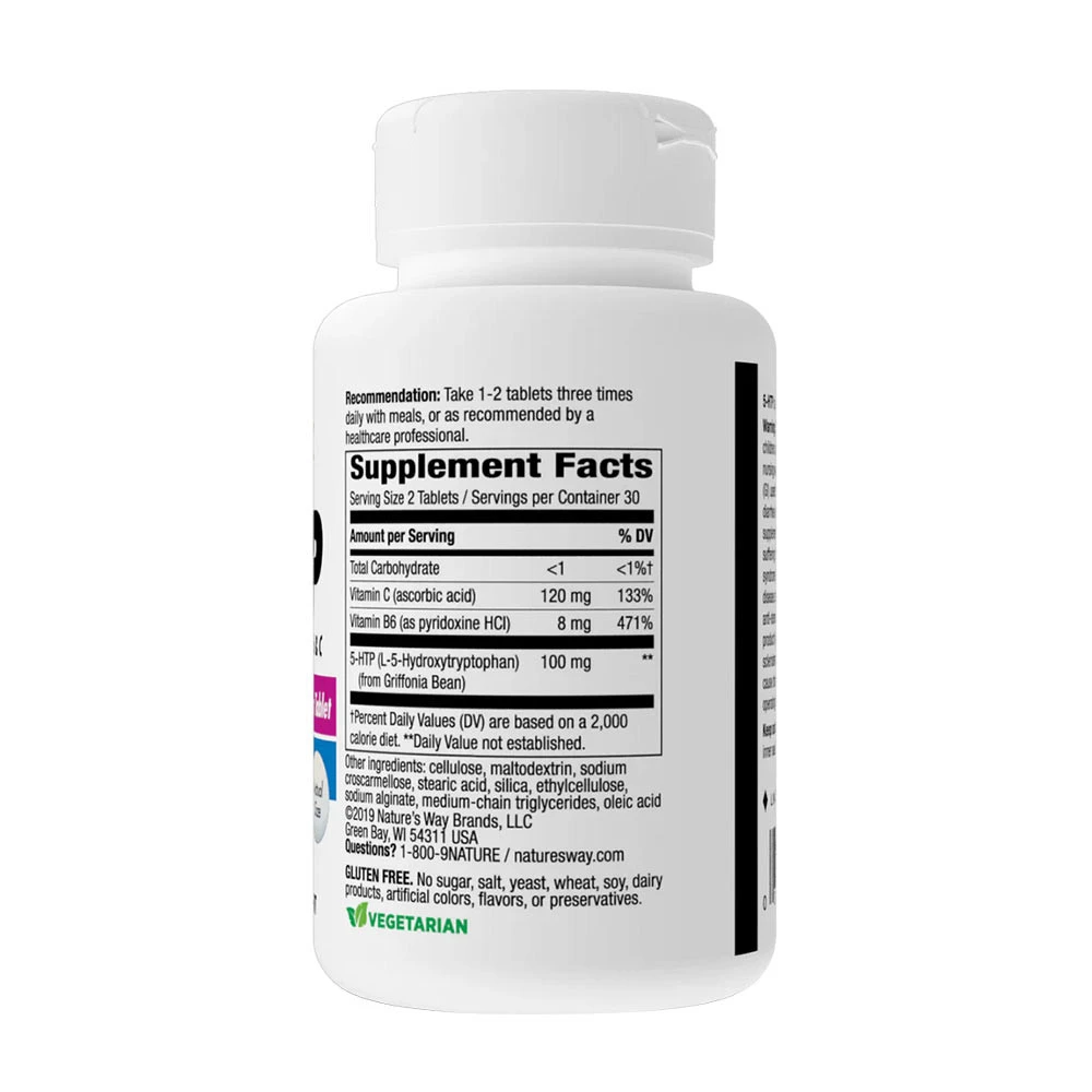 Nature's Way - 5-HTP (60 tablettia) - Image 2
