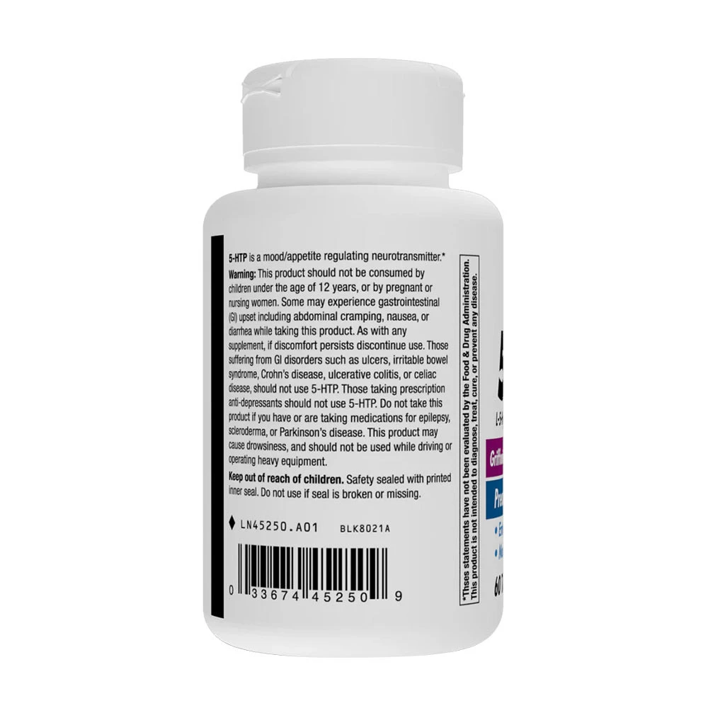 Nature's Way - 5-HTP (60 tablettia) - Image 3