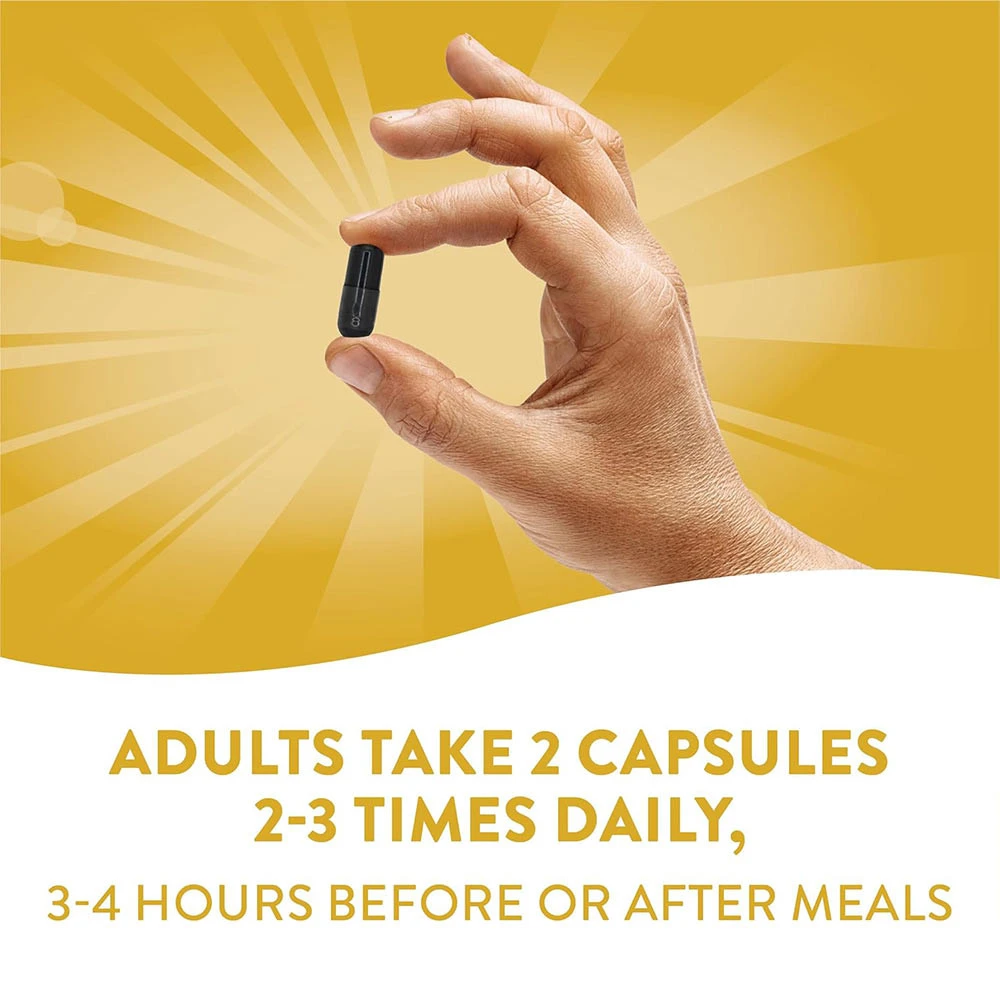 Nature's Way - Aktivoitu Hiili (100 kapselia) - Image 3