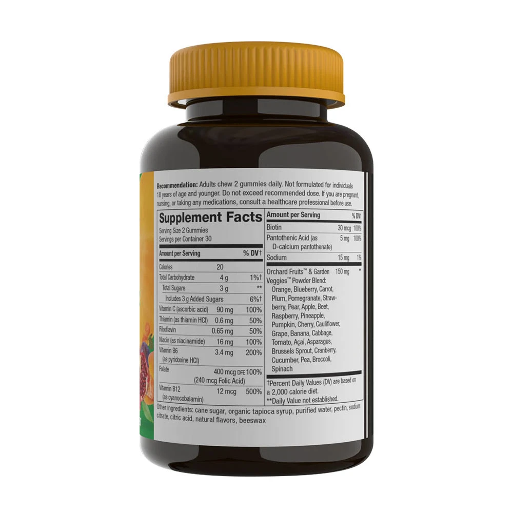 Nature's Way - Alive!® B-kompleksi Vaahtokarkit (60 kpl) - Image 2